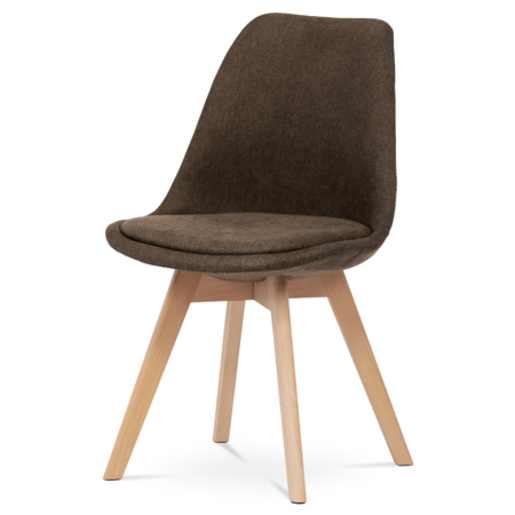 Jídelní židle Autronic hnědá Látka CT-751 BR2 Autronic