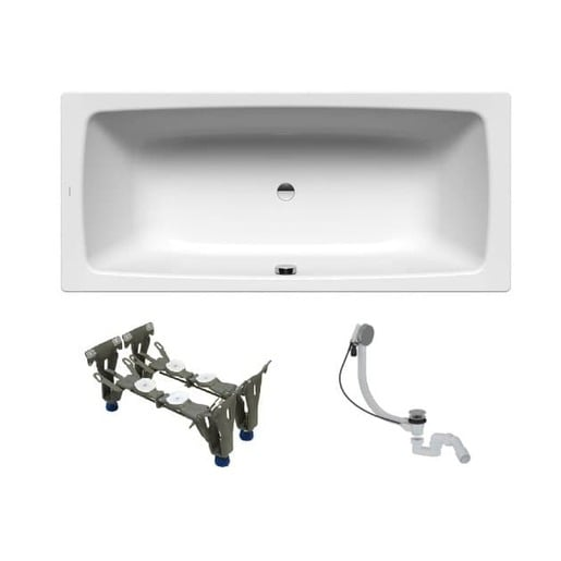 Kaldewei Cayono Duo obdélníková vana 180x80 cm smaltovaná ocel levá i pravá KWB725N Kaldewei