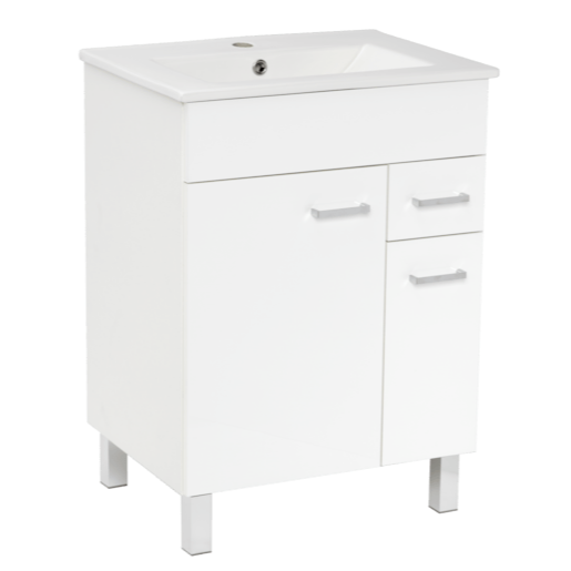 Koupelnová skříňka s umyvadlem Multi 60x46 cm bílá SPPONZA Multi
