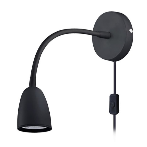 LED nástěnná lampa Solight černá WO54-B Solight