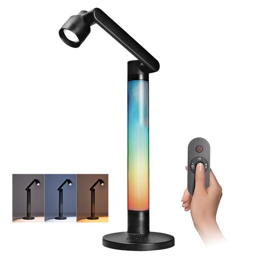 LED stolní lampa Solight černá WO67 Solight