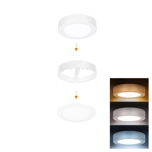 LED světelný panel Solight bílá WD240-W Solight