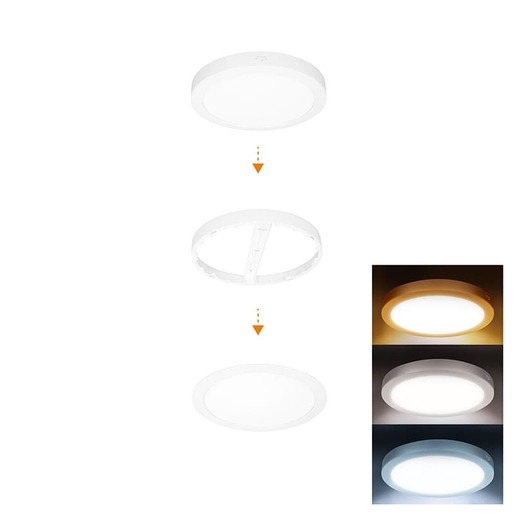 LED světelný panel Solight bílá WD242-W Solight
