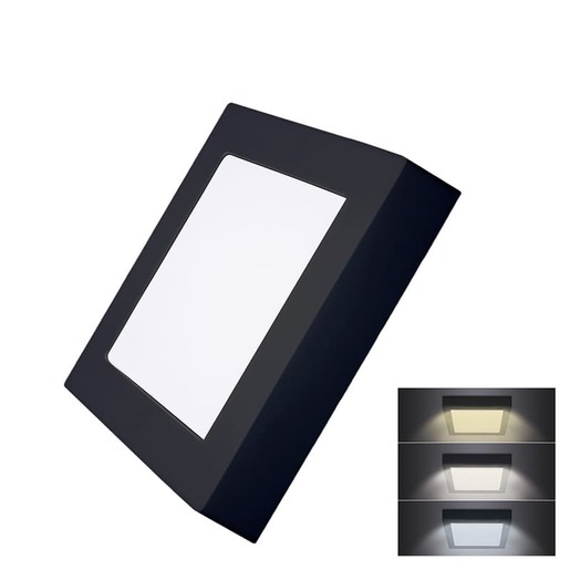 LED světelný panel Solight černá WD171-B Solight