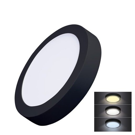LED světelný panel Solight černá WD172-B Solight