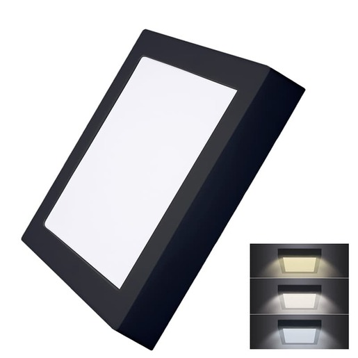 LED světelný panel Solight černá WD173-B Solight