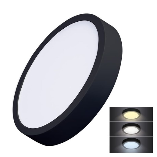 LED světelný panel Solight černá WD174-B Solight