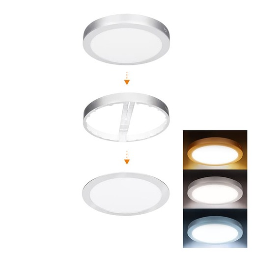 LED světelný panel Solight hnědá WD244-S Solight