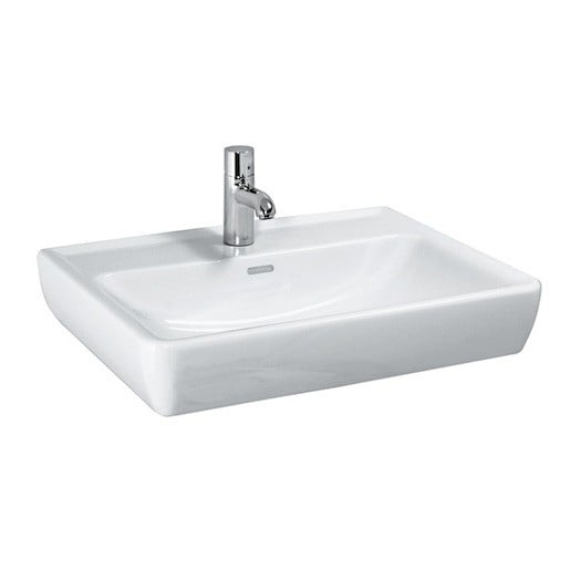 Laufen Laufen Pro umyvadlo 65x48 cm otvor pro baterii uprostřed h8189530001041 1895.3.000.104.1 Laufen