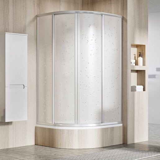 Ravak Supernova sprchový kout čtvrtkruh 80x80 cm 31144vu0011 SKCP480SABPS Ravak