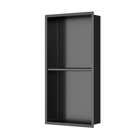 Vestavná polička SAT Aurum gun metal 33x63 cm SATAURN6030SBGM SAT