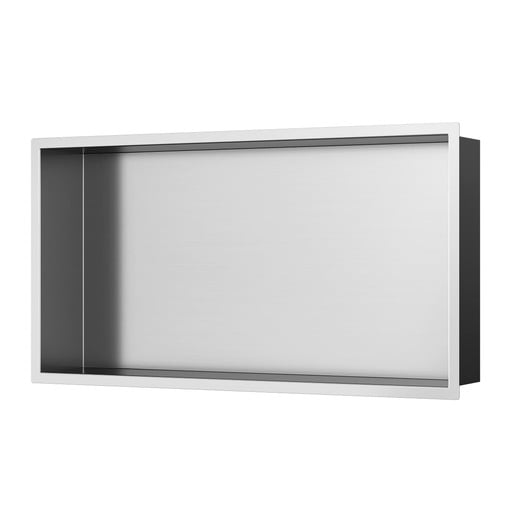 Vestavná polička SAT Aurum kartáčovaná ocel 63x33 cm SATAURN6030BS SAT