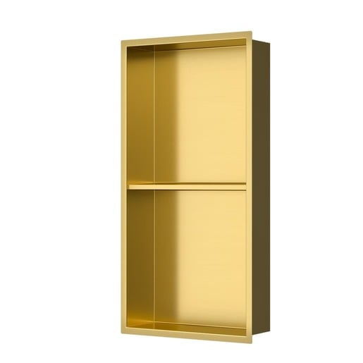 Vestavná polička SAT Aurum zlatá 33x63 cm SATAURN6030SBG SAT