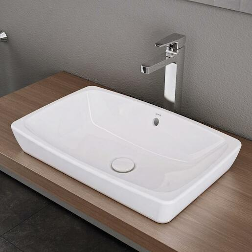 VitrA Metropole umyvadlo na desku 60x40 cm bez otvoru pro baterii 5668-003-0012 VitrA
