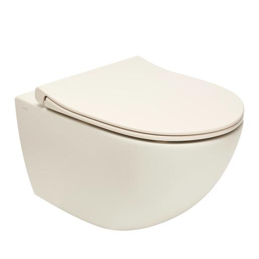 VitrA Sento wc závěsné smoothflush taupe mat včetně sedátka