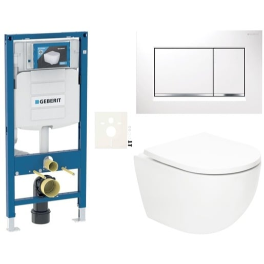 Závěsný wc set do lehkých stěn / předstěnová SAT Fusion SIKOGSTORFUS30