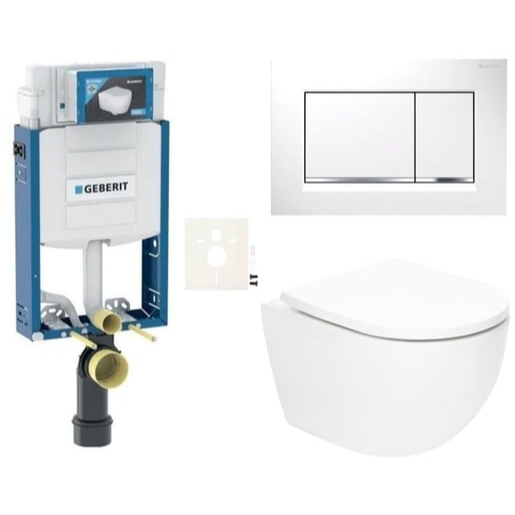 Závěsný wc set k zazdění SAT Fusion SIKOGZTORFUS30