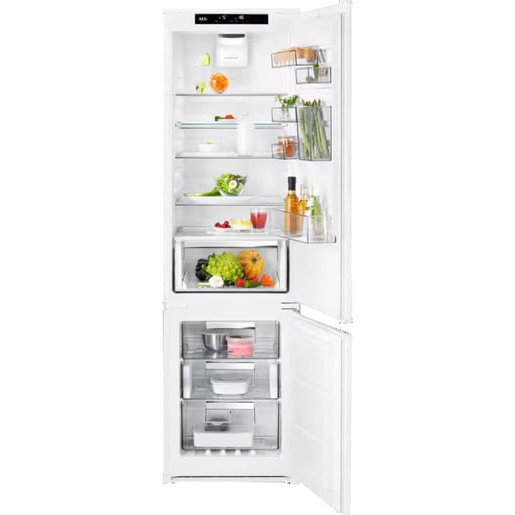 AEG vestavná lednice s mrazákem 6000 TwinTech No Frost CustomFlex SCE819E5TS Aeg