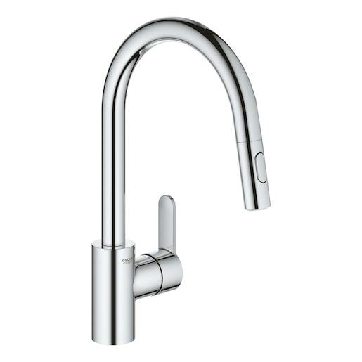 Grohe Eurostyle Cosmopolitan dřezová baterie s vytahovací sprškou chrom 31482003 G31482003 Grohe