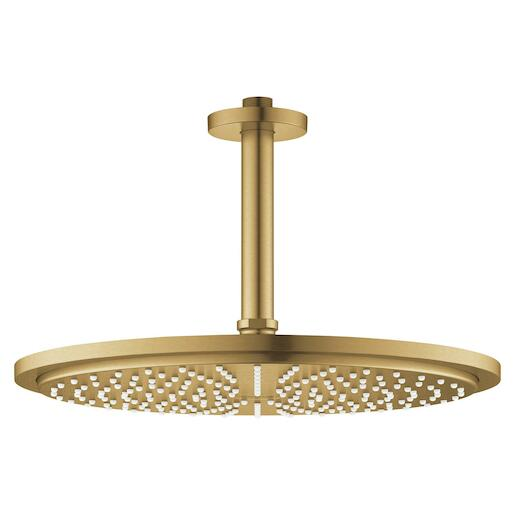Grohe Rainshower Cosmopolitan Metal hlavová sprcha včetně sprchového ramena brushed cool sunrise 26067gn0 G26067GN0 Grohe