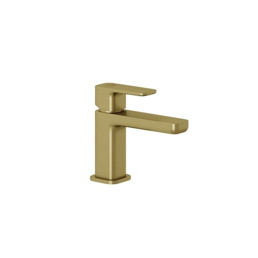 Kludi Renon umyvadlová baterie s clic-clacem kartáčované zlato 42266N075 Kludi