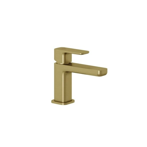 Kludi Renon umyvadlová baterie s clic-clacem kartáčované zlato 42267N075 Kludi