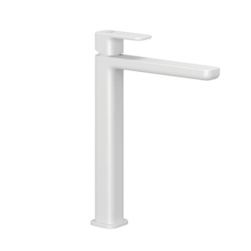 Kludi Renon vysoká umyvadlová baterie bez výpusti matná bílá 422 985 375 Kludi