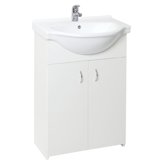 Koupelnová skříňka s umyvadlem Multi Simple 55