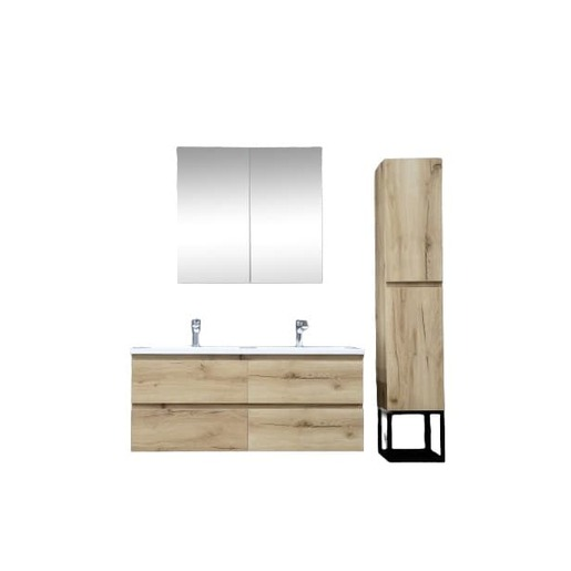 Koupelnová skříňka s umyvadlem SAT B-Way dub KSETBWAY16 SAT