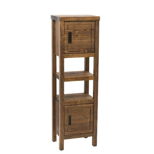 Koupelnová skříňka vysoká Naturel Country 40x130x30 cm palisandr COUNTRYV40LPPA Naturel