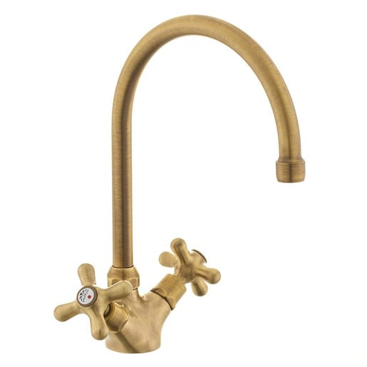 Paffoni Ricordi dřezová baterie s otočným raménkem bronz IR180BR Paffoni