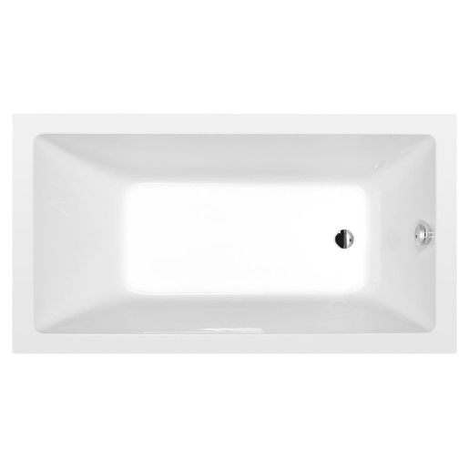 Polysan Noemi obdélníková vana 160x80 cm akrylát levá i pravá 71 722 Polysan
