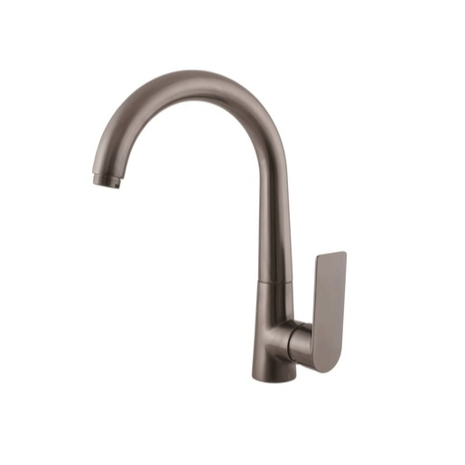 RAV SLEZÁK Nil dřezová baterie s otočným ramínkem metal grey kartáčovaná NL119.5MGK RAV SLEZÁK