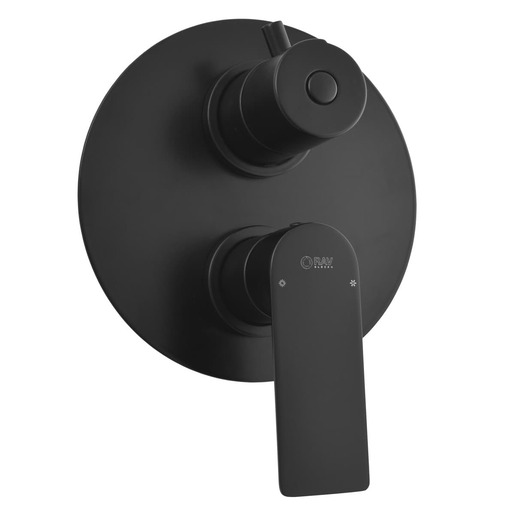 RAV SLEZÁK Nil vanová baterie včetně podomítkového tělesa matná černá NL187.3CMAT RAV SLEZÁK