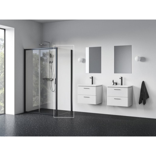 Ravak Blix II boční zástěna ke sprchovým dveřím 80x80 cm 9BM40300Z1 Ravak