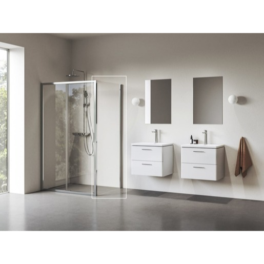 Ravak Blix II boční zástěna ke sprchovým dveřím 80x80 cm 9BM40C00Z1 Ravak