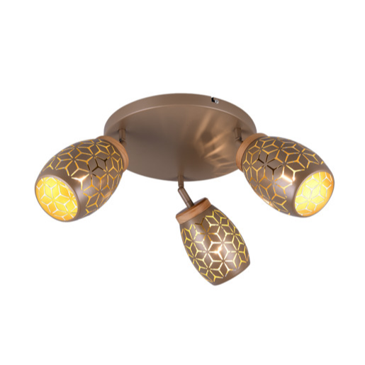 Reality Bidar stropní světlo káva r61573365 RER61573365 Reality