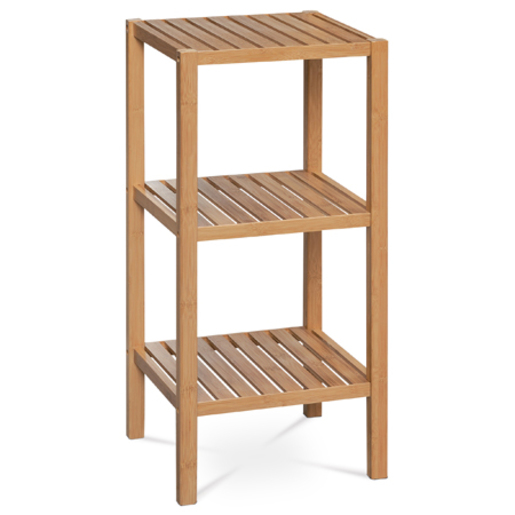 Regál Autronic 37x80 cm přírodní Bambus DR-011-5 Autronic