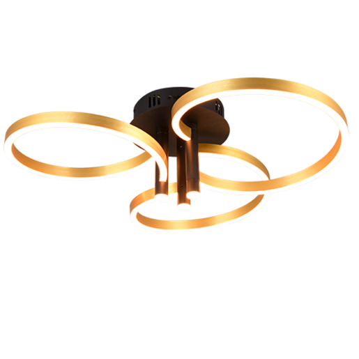 Trio Caruso stropní světlo černá 648110680 TR648110680 Trio