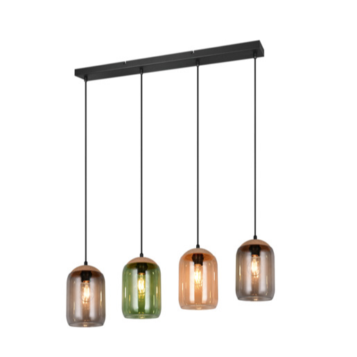 Trio Cork závěsné světlo černá 364600417 TR364600417 Trio