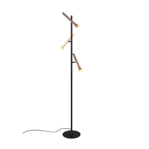 Trio Fiato stojací lampa černá 452010317 TR452010317 Trio