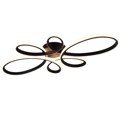 Trio Fly stropní světlo černá 645619132 TR645619132 Trio