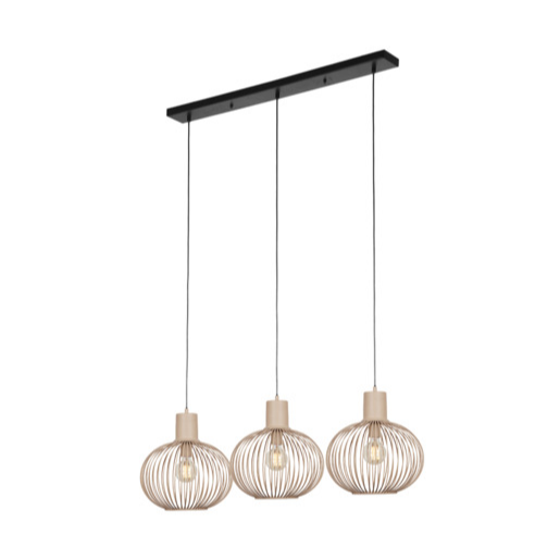 Trio Gila závěsné světlo písek 365700366 TR365700366 Trio