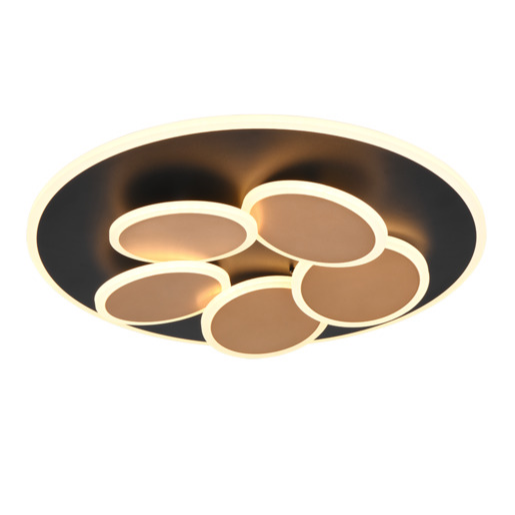 Trio Mandala stropní světlo černá 653210680 TR653210680 Trio