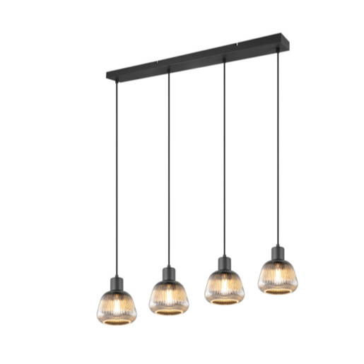 Trio Tarifa závěsné světlo černá 362800432 TR362800432 Trio