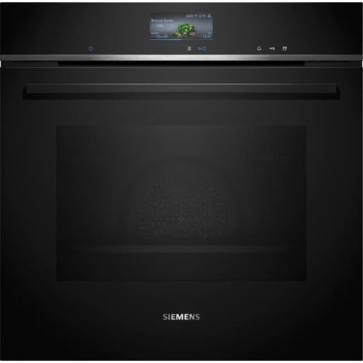 Vestavná trouba Siemens s přídavnou párou 60 x 60 cm černá HR736G1B1 Siemens