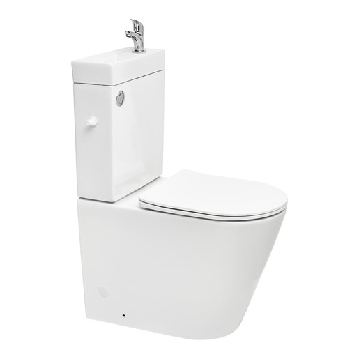 WC kombi komplet s umývátkem včetně ventilu SAT Brevis vario odpad SATBRE34 SAT