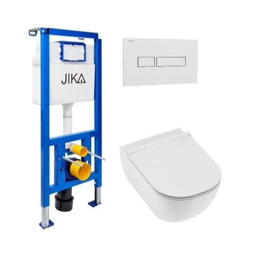 Závěsný wc set do lehkých stěn / předstěnová Jika Mio-N KMPLCUBITOJ