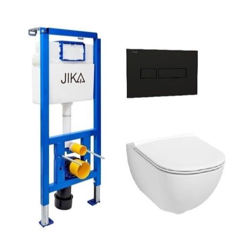 Závěsný wc set do lehkých stěn / předstěnová Jika Mio-N KMPLMODUL SIKO