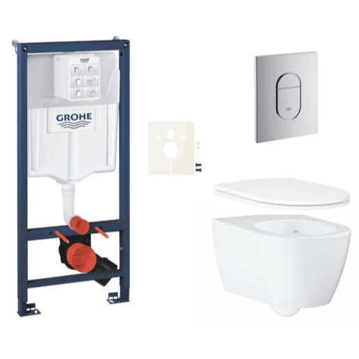 Závěsný wc set do lehkých stěn / předstěnová montáž GROHE Essence SIKOGRSESA Grohe
